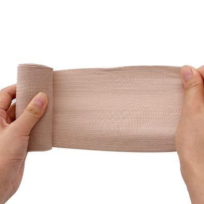 Medical Skin Color Rubber High Compress Elastic Bandage Rubber Elastic Bandage