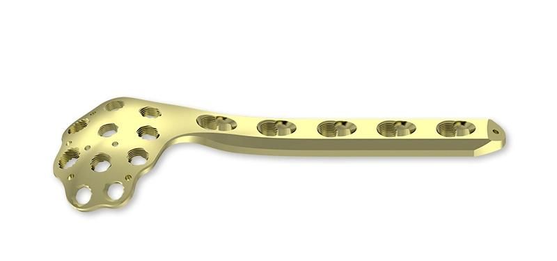 New Arrival Distal Femur Locking Plate HS Plus B Titanium Medical Plates for Surgical Implants