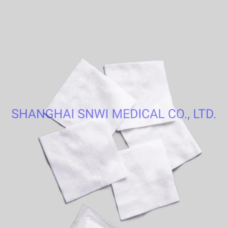 Hot Sale 100% Cotton Medical Supply Disposable Absorbent Sterile Gauze Swabs for Hospital Use