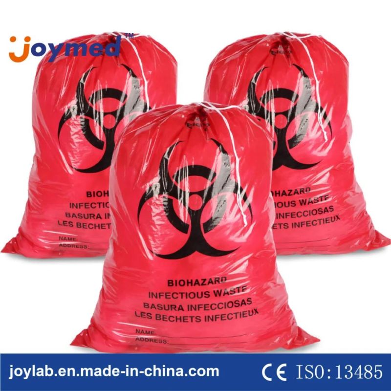 Disposable Biodegradable Biohazard Medical Waste Bag