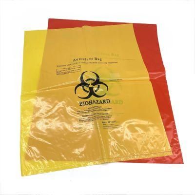 Medical Disposable Ziplock LDPE Plastic Biohazard Specimen Bag