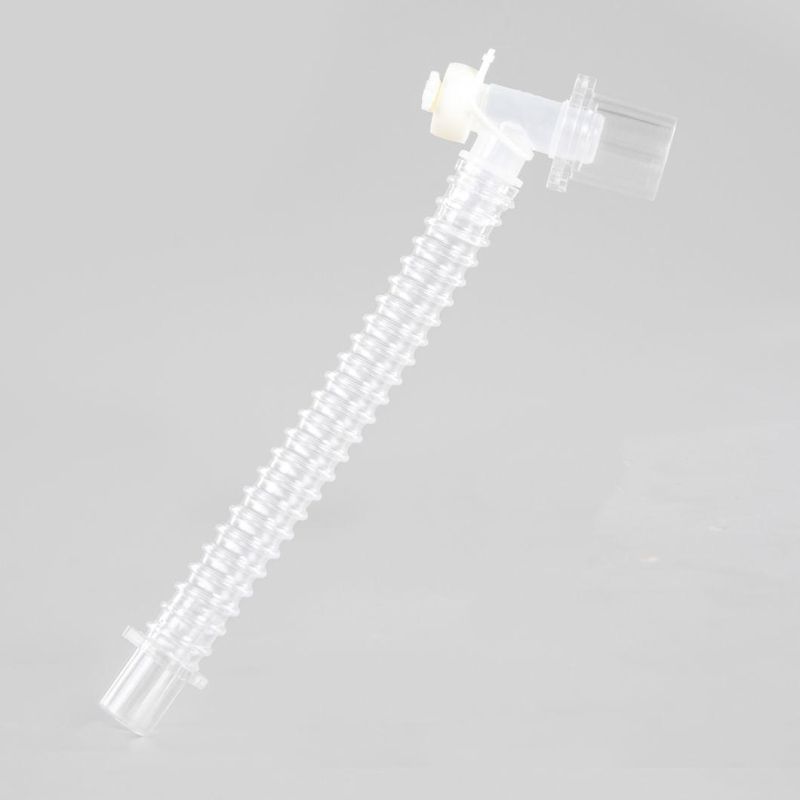 Disposable Medical Supplies Breathing Circuit Smoothbore Threaded Expandable Tube