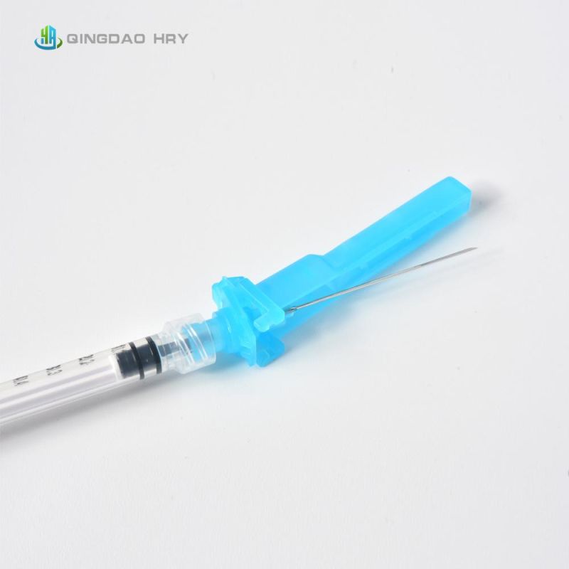 Professional Manufacture of Disposable Syringe with Safety Hypodermic Needle& Normal Needle CE FDA ISO 510K