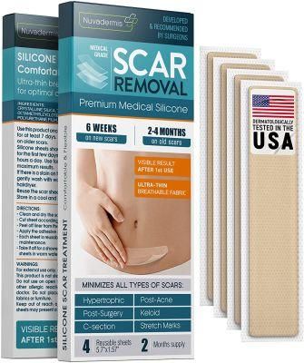 Silicone Scar Removal Strips Sheets Silicone Gel Cream Patch Bandages