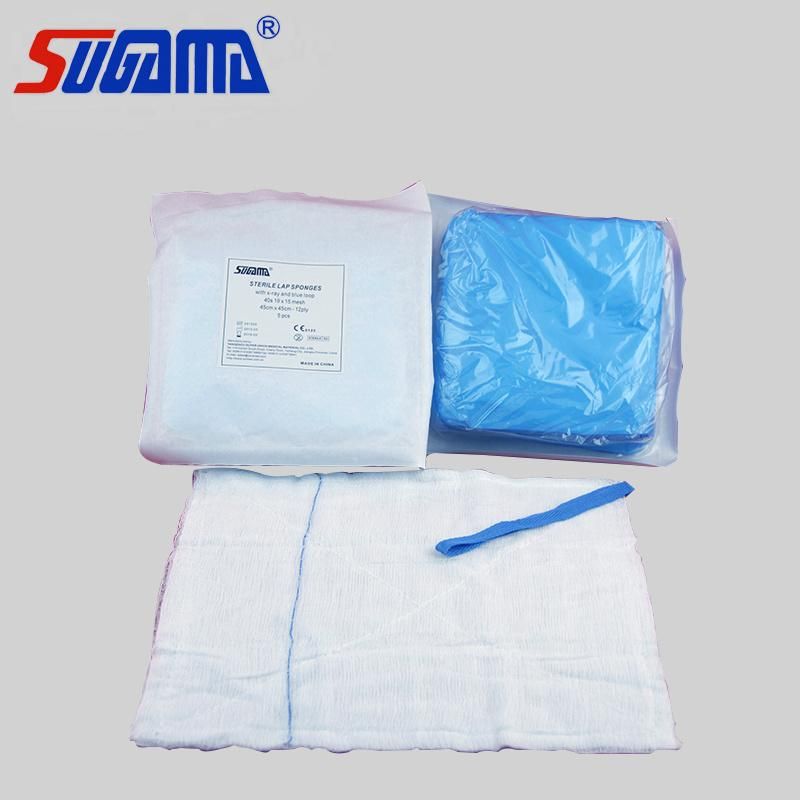 Cotton Sterile Gauze Lap Sponges