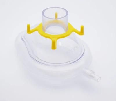 Disposable Breathing Anaesthesia Oxygen Mask with Inflatable