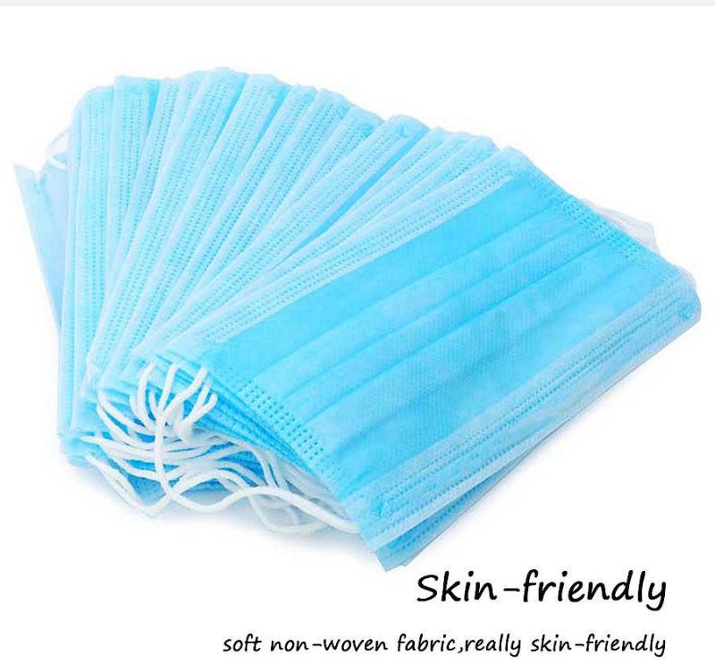 Xiantao 3ply Disposable Face Mask Non-Woven Medical Face Mask