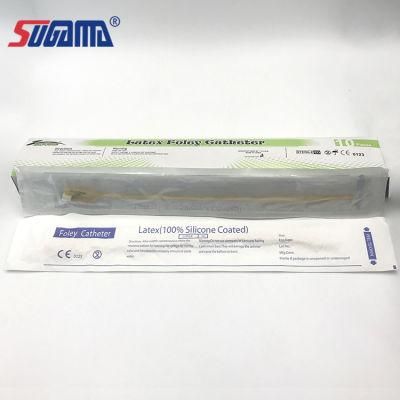 with CE/ISO Certification Disposable 2-Way Female Latex Foley Catheter