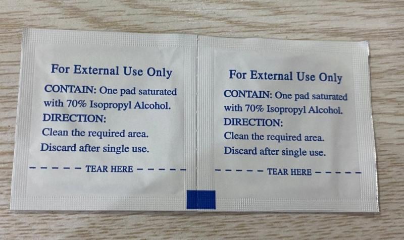 Sterile Non Woven Alcohol Swab/Alcohol Prep Pad/Alcohol Pad 70% Isopropyl