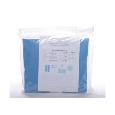 Hospital Sterile Disposable Non Woven Medical Surgery Surgical Delivery Universal Drape Kit Pack