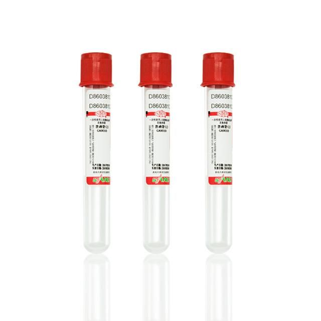 Gel & K2EDTA Additive Disposable Lavender Cap Blood Collection Tube