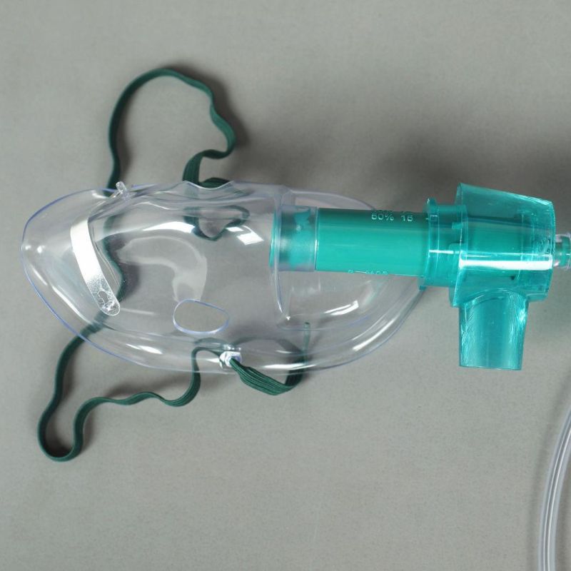 FDA Approved Adjustable Oxygen Mask Venturi Mask with 2 Diluters