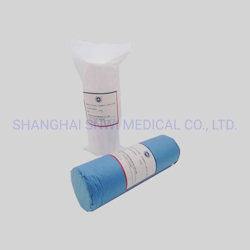 Disposable Absorbent Gauze Roll with Blue Line