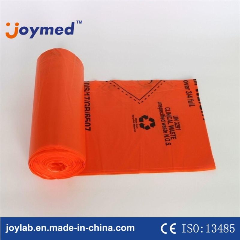 Medical Disposable Biohazard Waste Plastic Bags