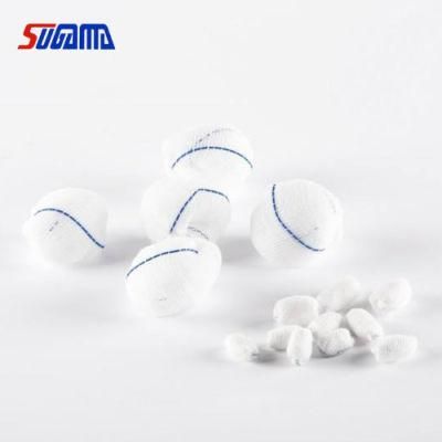 Medical Sterile Dressing Absorbent Disposable Cotton Gauze Ball for Hospital