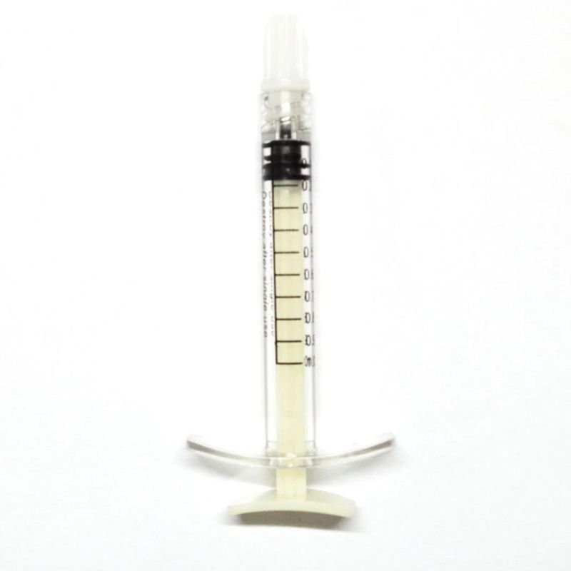 Disposable Plastic Triple Curved Dental 3 Ways Syringe for Oral