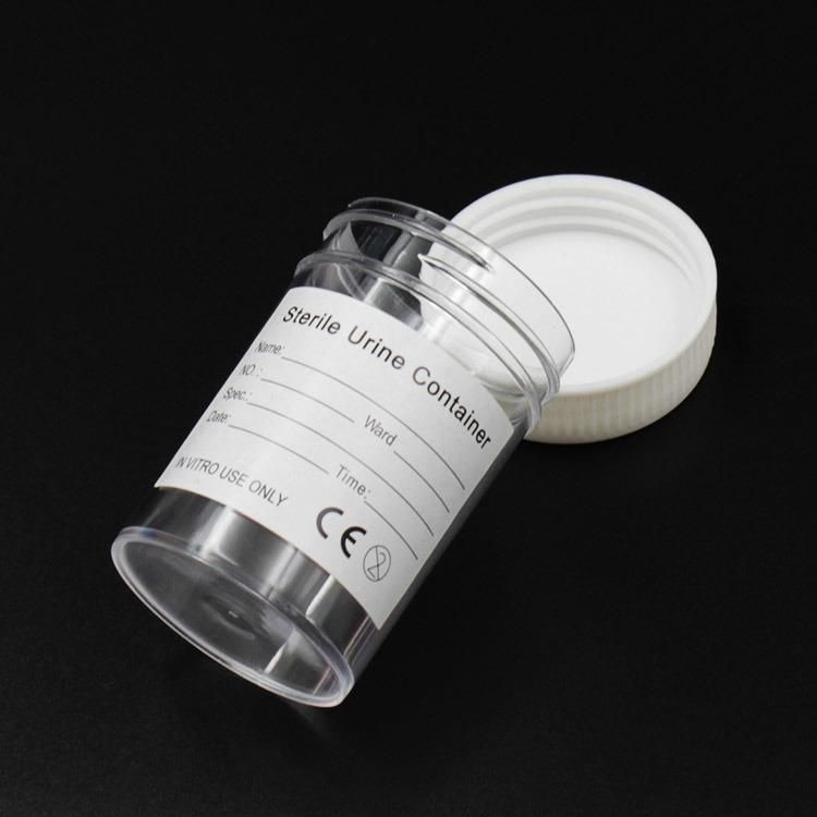 Disposable Plastic Medical Patient Test Sample Cup Sputum Fecal Specimen Collector 30ml 60ml