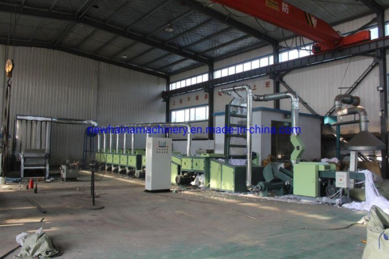 Automatic Rag Tearing Cloth Recycling Machine