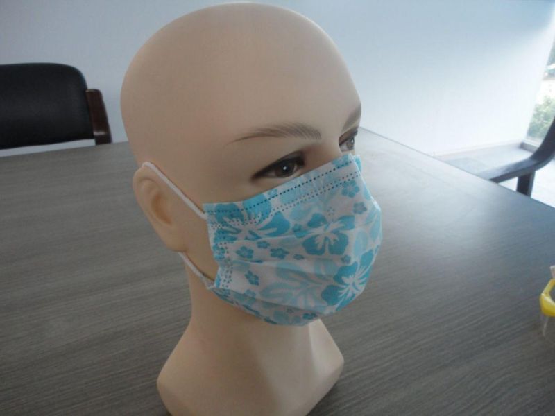 Protective Mouth Face Mask 3ply Surgical Face Mask Anti Splash Face Mask