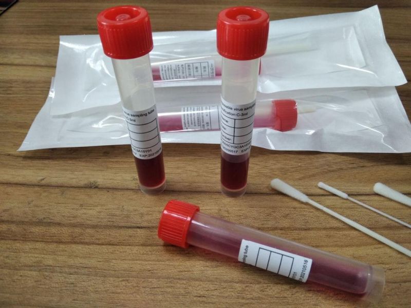 Specimen Collection Device Disposable Virus Sampling Tube/Virus Test Swab