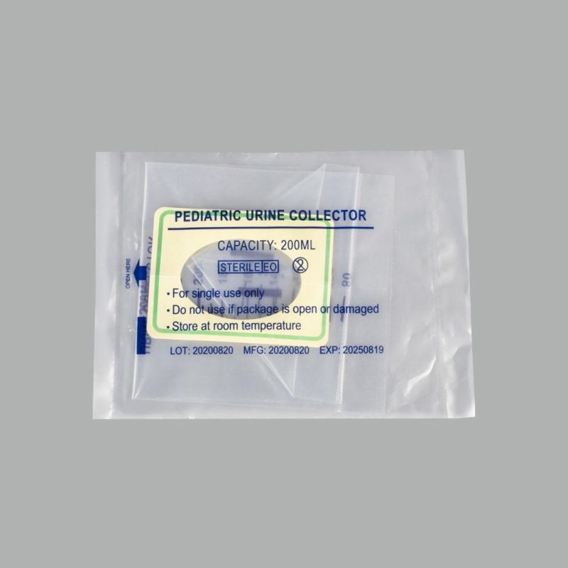 Disposable 100ml Children Urine Bag for Hospital