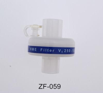 *&lt;Zf-059&gt; Hme Filter/ Disposable Anesthesia Breathing Filter/ Bacterial Filter