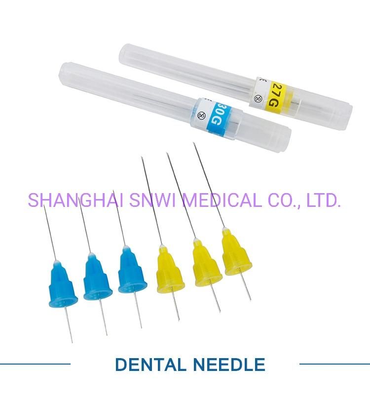 Disposable Sterile Medical PP Syringe Cannula Hypodermic Injection Needle with CE&ISO Certificate