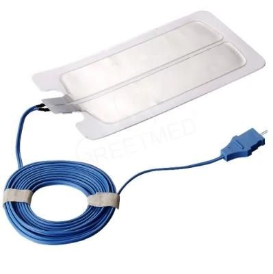 Esu Disposable Electrosurgical Adult Monopolar Grounding Pad Diathermy Pad