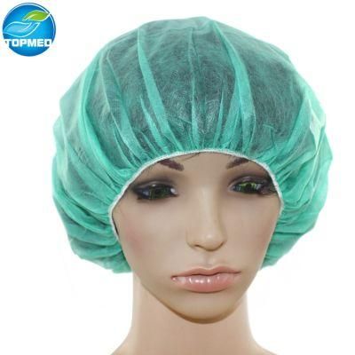 Medical Disposable Non-Woven Bouffant Round Cap