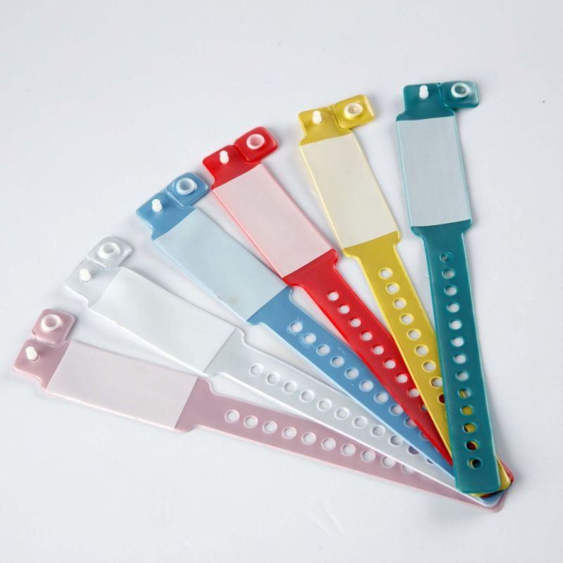 Disposable Hospital Written on PVC ID Wristbands for Baby