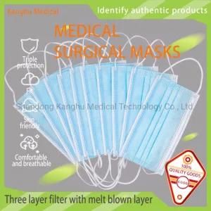 Disposable 3ply Non-Woven Mask/Medical Mask/Surgical Mask/FFP2/Type Iir