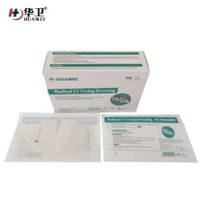 Chinese Manufacture Original Made Transparent Film IV Cannula Fixing Dressing with U Port 6*7cm 100PCS/Box Wholesale