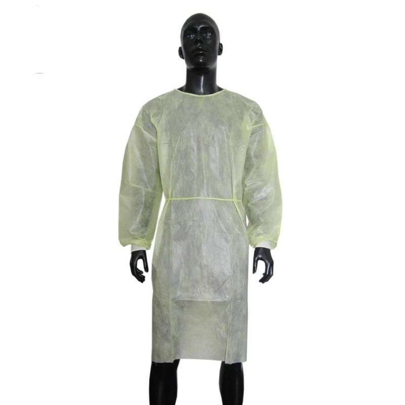 Waterproof Disposable PP Isolation Surgical Gowns with Ce and ISO13485