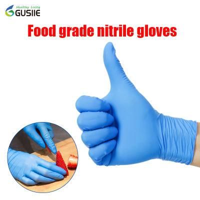 Wholesale Factory Medical Examination Disposable Nitrile Large Gloves