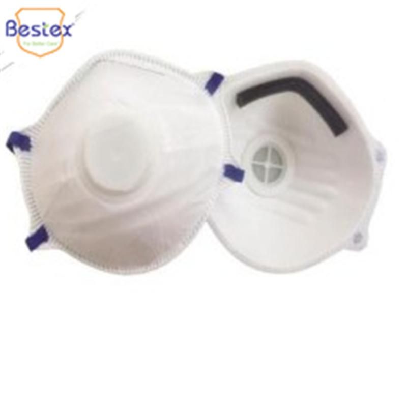 Anti Dust Bacteria Filtration and Anti Air Pollution, Anti Fog Pm2.5 Respirator with Valve/Without Carton