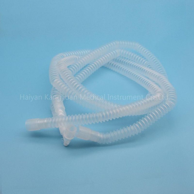 Disposable Anesthesia Breathing Circuits Y Type Joint, Right Angle or Straight Shaped Adapter