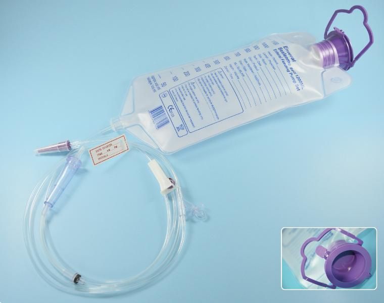 Wholesale Disposable CE/FDA Disposable Medical PVC Feeding Bag