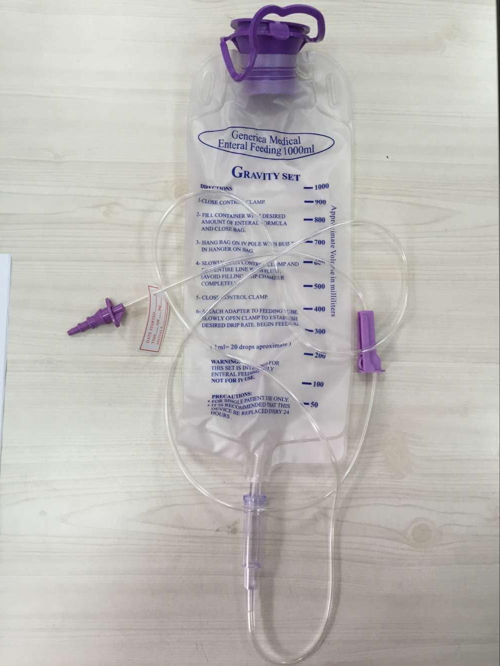 Disposable Medical Enteral Nutrition Feeding Bag