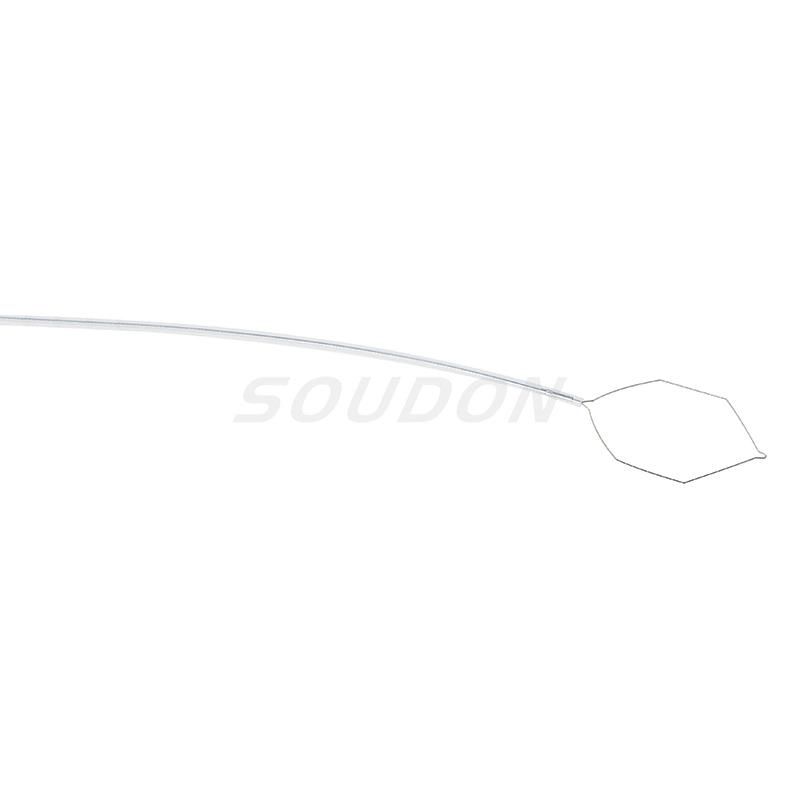 Disposable 360 Degree Rotatable Hot Polypectomy Snare Hexagonal Shape for Endoscope ESD Surgery