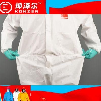 Dustproof Medical Suit Protective Disposable Overalls for Pressurized Chemical Liquids