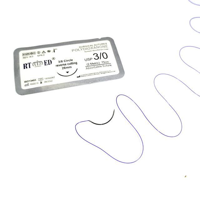 Medical Supplies Absorbable Pdo/Chromic Catgut/Pgla/PGA Surgical Sutures