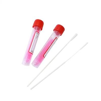 Medical Oral Nasal Sampling Collection Vtm Flocked Swab for Transport and Test Kit