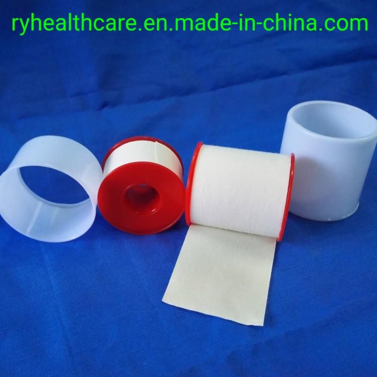 Silk Cloth Plaster Surgical Tape Hypoallergenic Silk Cloth Tape with Good Adhesive