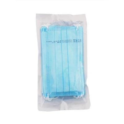 Disposable Protective Face Mask Planar Mask Blue