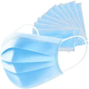 New 3 Ply Disposable Medical Face Mask Medical Filter Melt-Blown Fabric Protective Disposable Face Mask