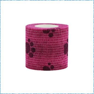 Free Sample Customized Cohesive Elastic Stretch Camouflage Bandage with TUV Rheinland CE