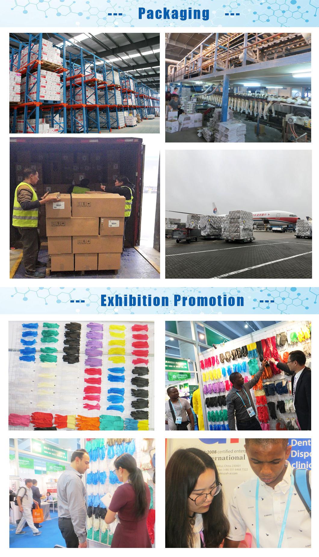 Factory Price Medical, Food, Industrial Use Disposable Examination Vinyl Gloves Powder Free