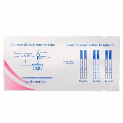 One Step Lh Ovulation Test Strip for Medical Diagnostic