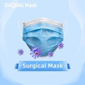 Medical Mask Disposable Medical Protective No Sterilization Non-Woven 3 Layers Non-Woven Melt-Blown Earloop Face Mask with CE