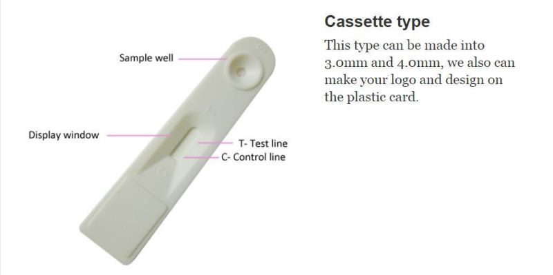 Pregnancy Test Foil Pouch Used for HCG Test